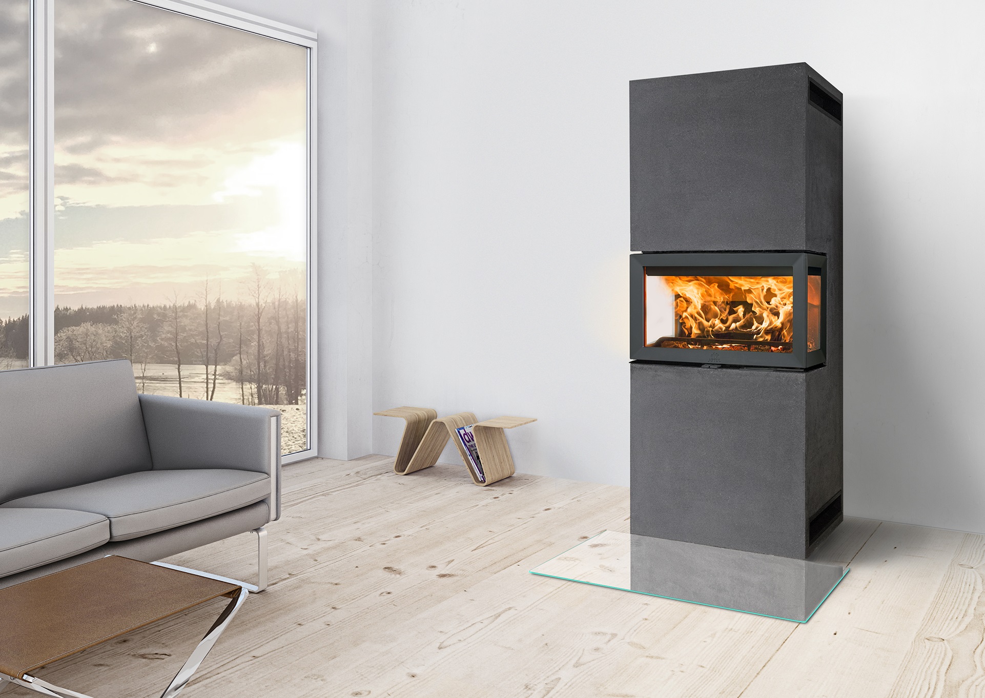 Jøtul FS 620 kiertoilmatakka | Jøtul FS 620 fireplace