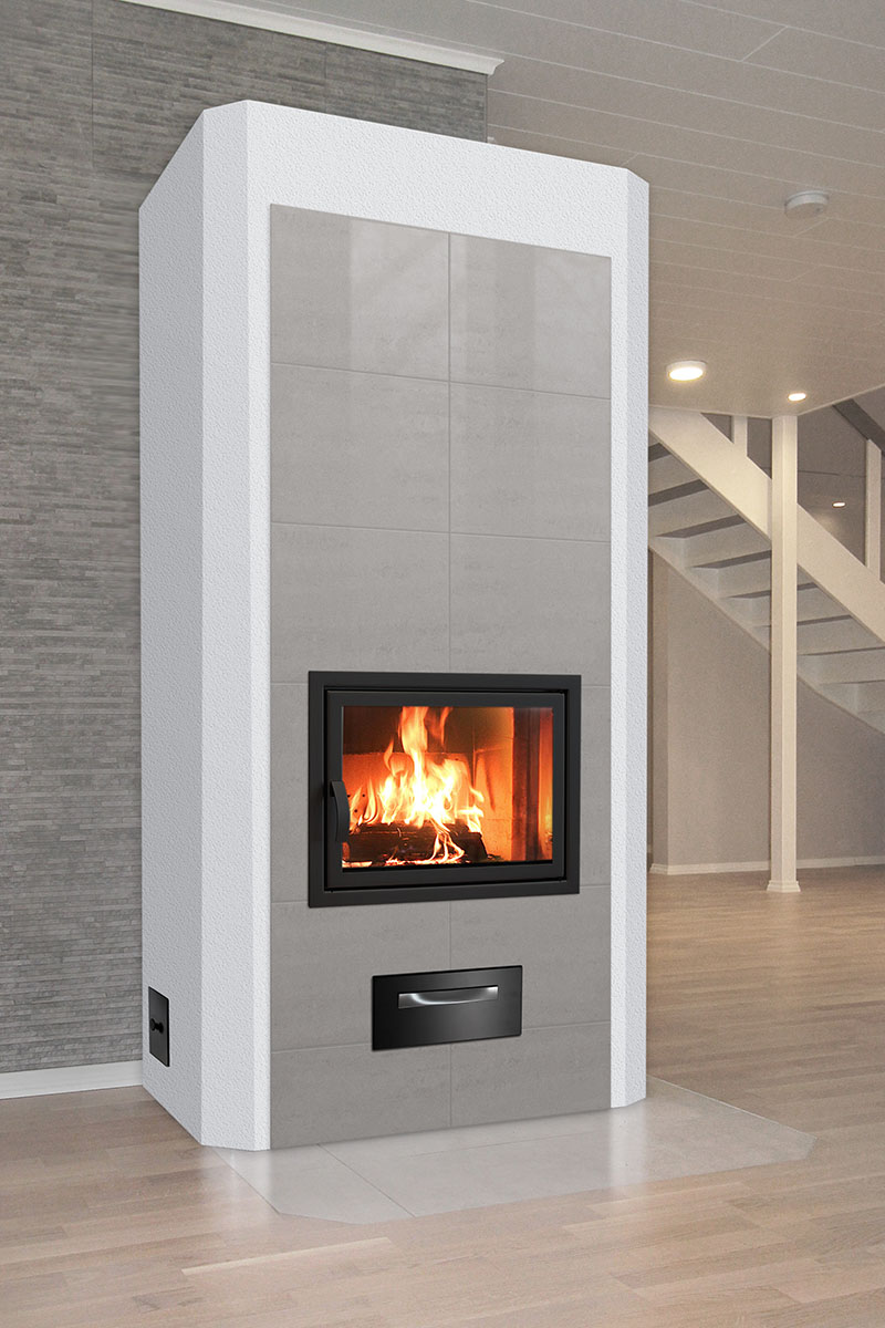 Warma-Uunit Santeri 100 varaava takka | Warma-Uunit Santeri 100 heat-reserving fireplace