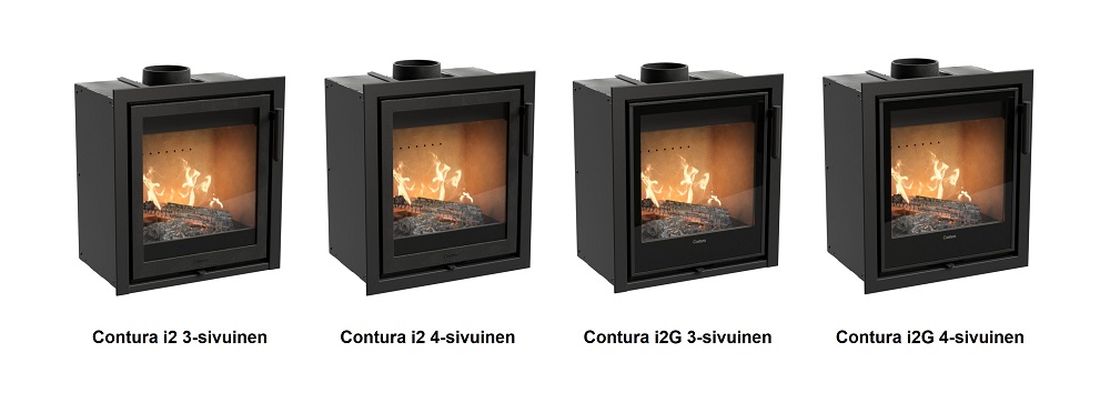 Contura i2 takkasydän mallit| Contura i2 fireplace insert models