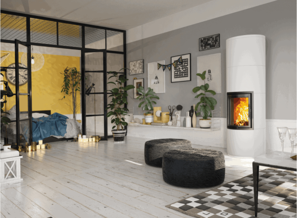 Camina-S21 GO-Line varaava takka | Camina-S21 GO-Line heat-storing fireplace