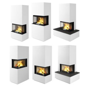 Nordpeis Monaco kiertoilmatakkamallit | Nordpeis Monaco fireplace models